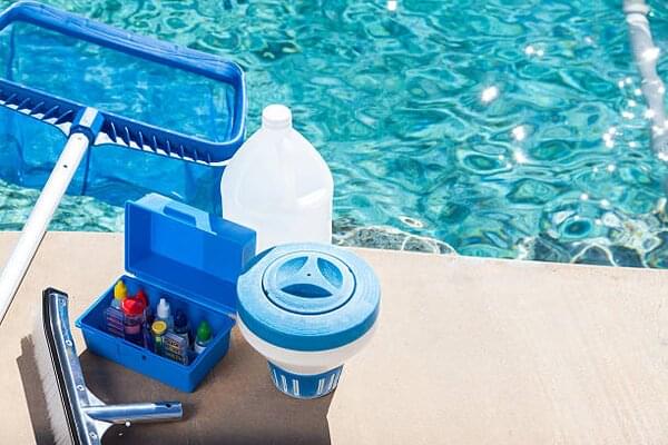 tools to clean swimming pool