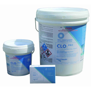 Chlorine water purification media